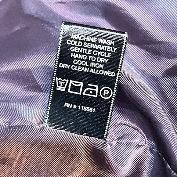 7 FOR ALL MANKIND Small Purple Puffer Jacket - Picture 14 of 16